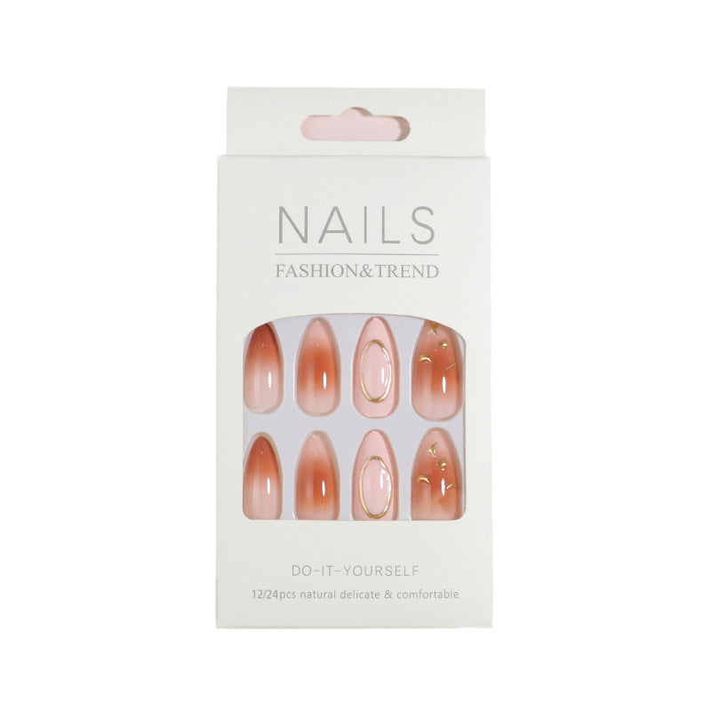 DIY Elegant Press-On Nail Art Set Kalsten