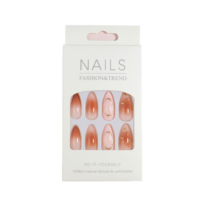 DIY Elegant Press-On Nail Art Set Kalsten