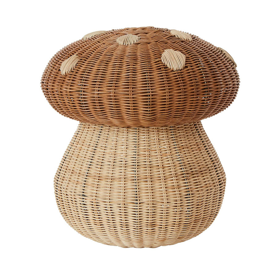 Decorative Mushroom-Shaped Storage Basket Kalsten