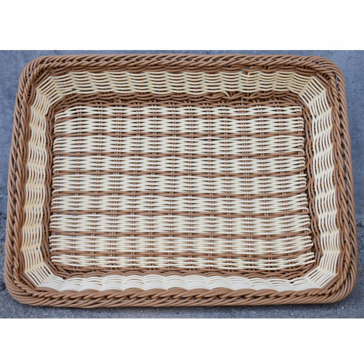 Handwoven Rectangular Storage Tray Kalsten