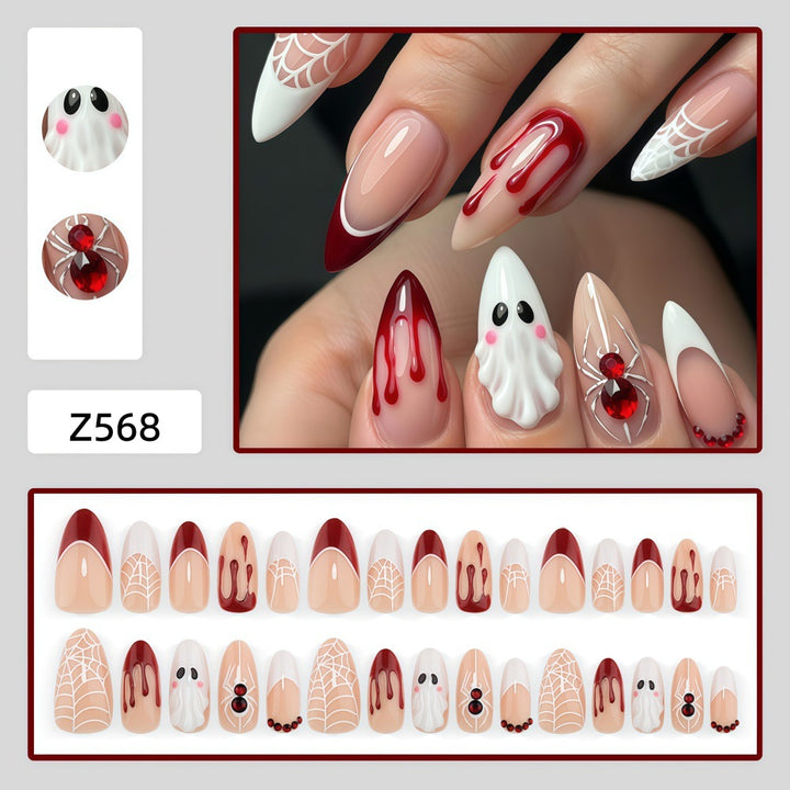 Halloween Nail Art Set with Creepy Designs Kalsten