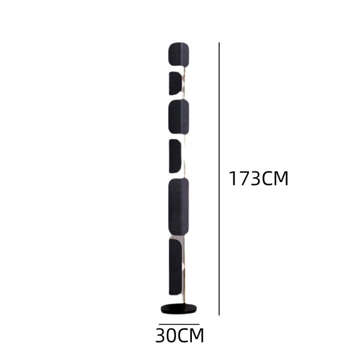 Artistic Stacked Floor Lamp