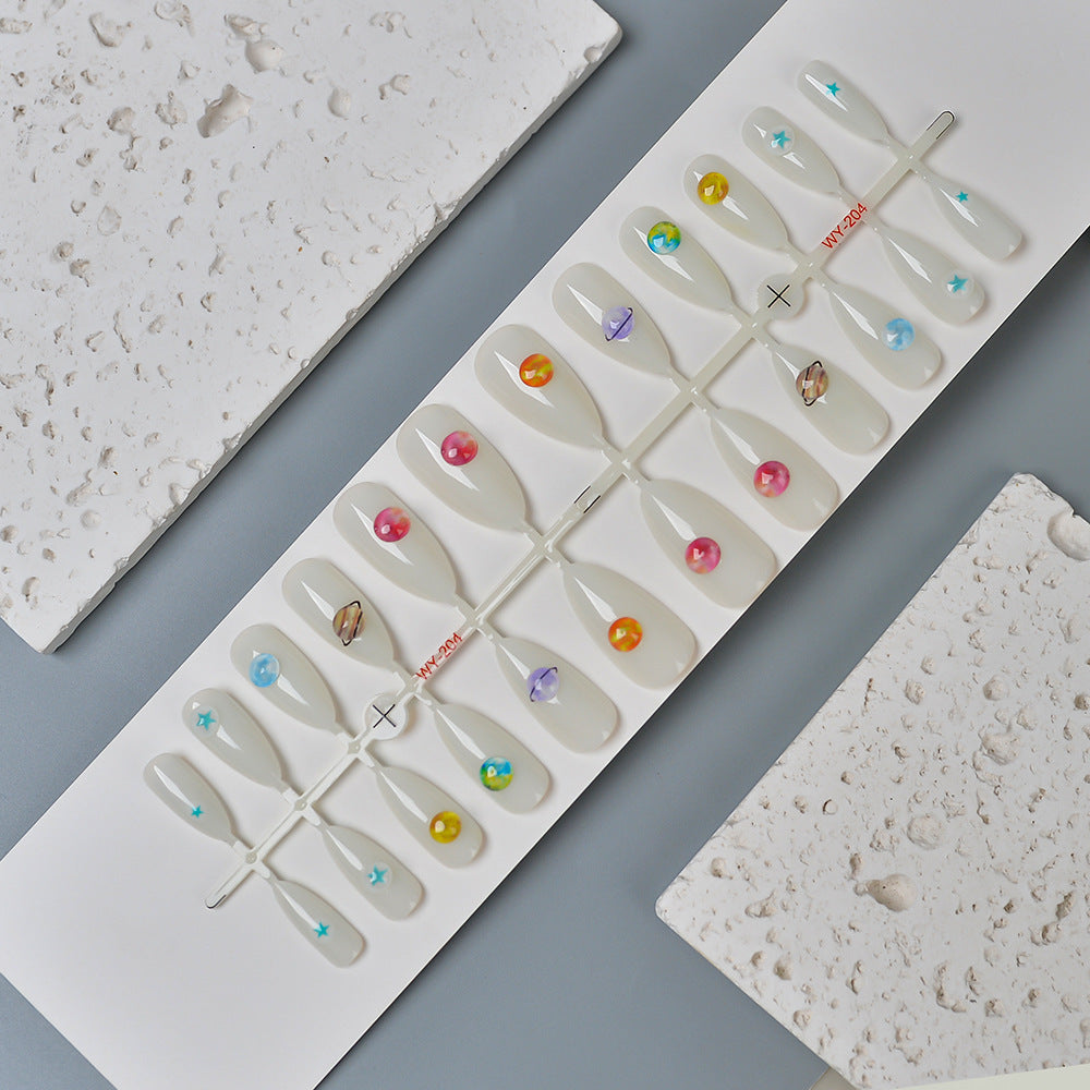Artistic Press-On Nail Art Set Kalsten