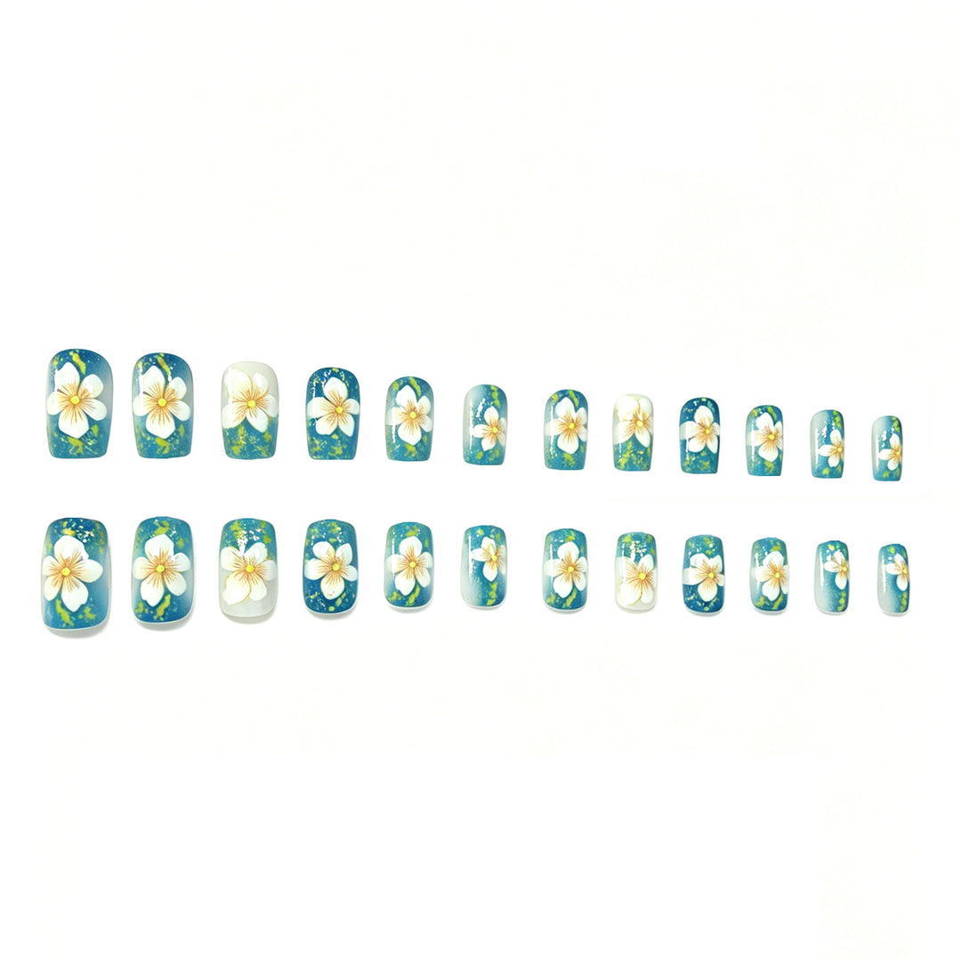 Floral Nail Art Extensions Kalsten