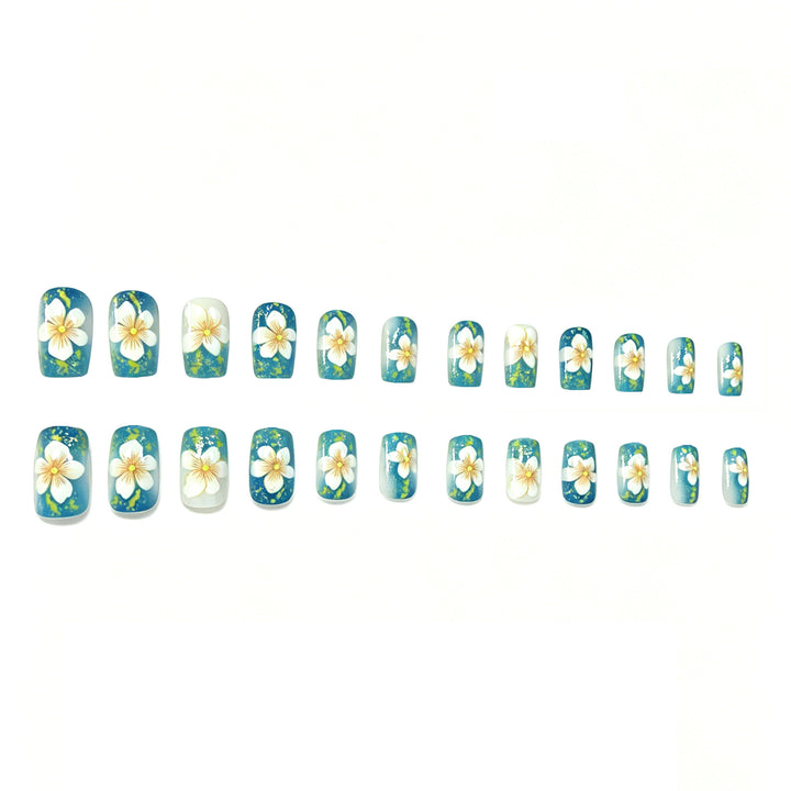 Floral Nail Art Extensions Kalsten