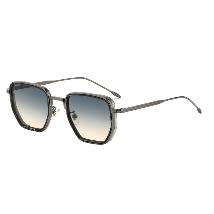 Ladies Square Designer Sunglasses with Stylish Metal Frame Kalsten