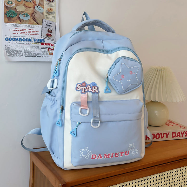 Fun Graphic Printed Backpack Kalsten