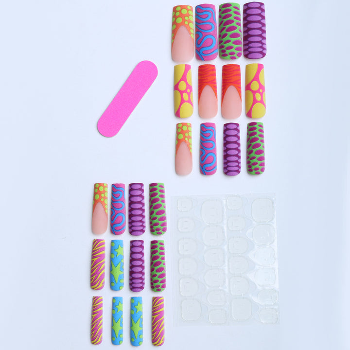Artificial nails with extravagant design variety Kalsten