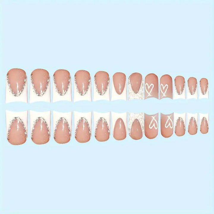 Ornate Rhinestone Press-On Nail Extensions Kalsten