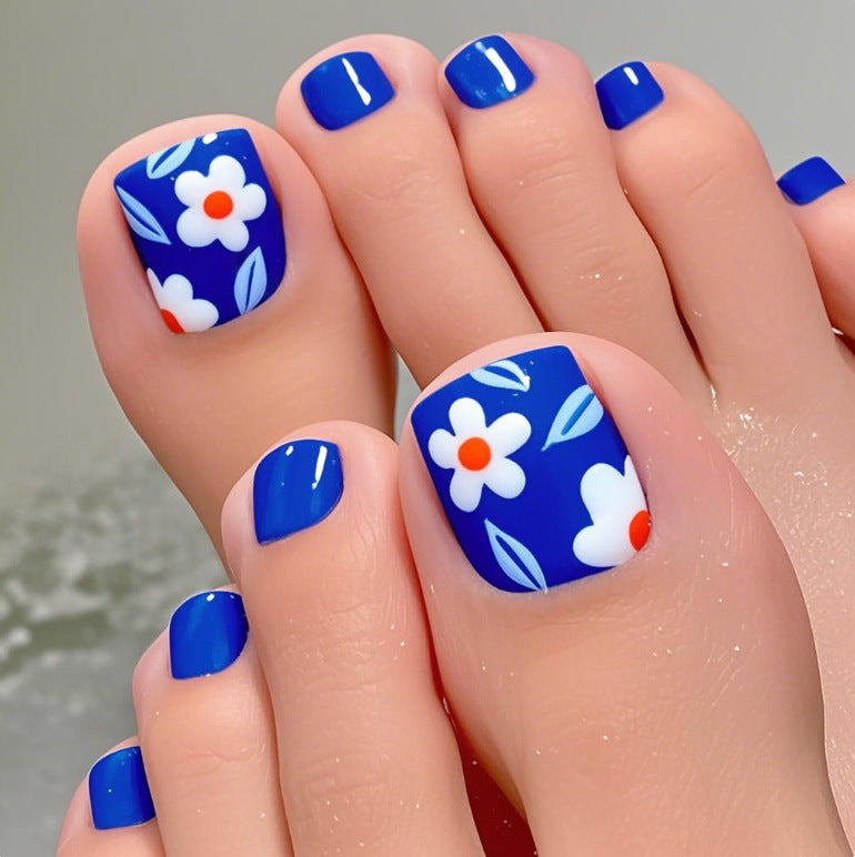 Decorative Floral Nail Design Kalsten