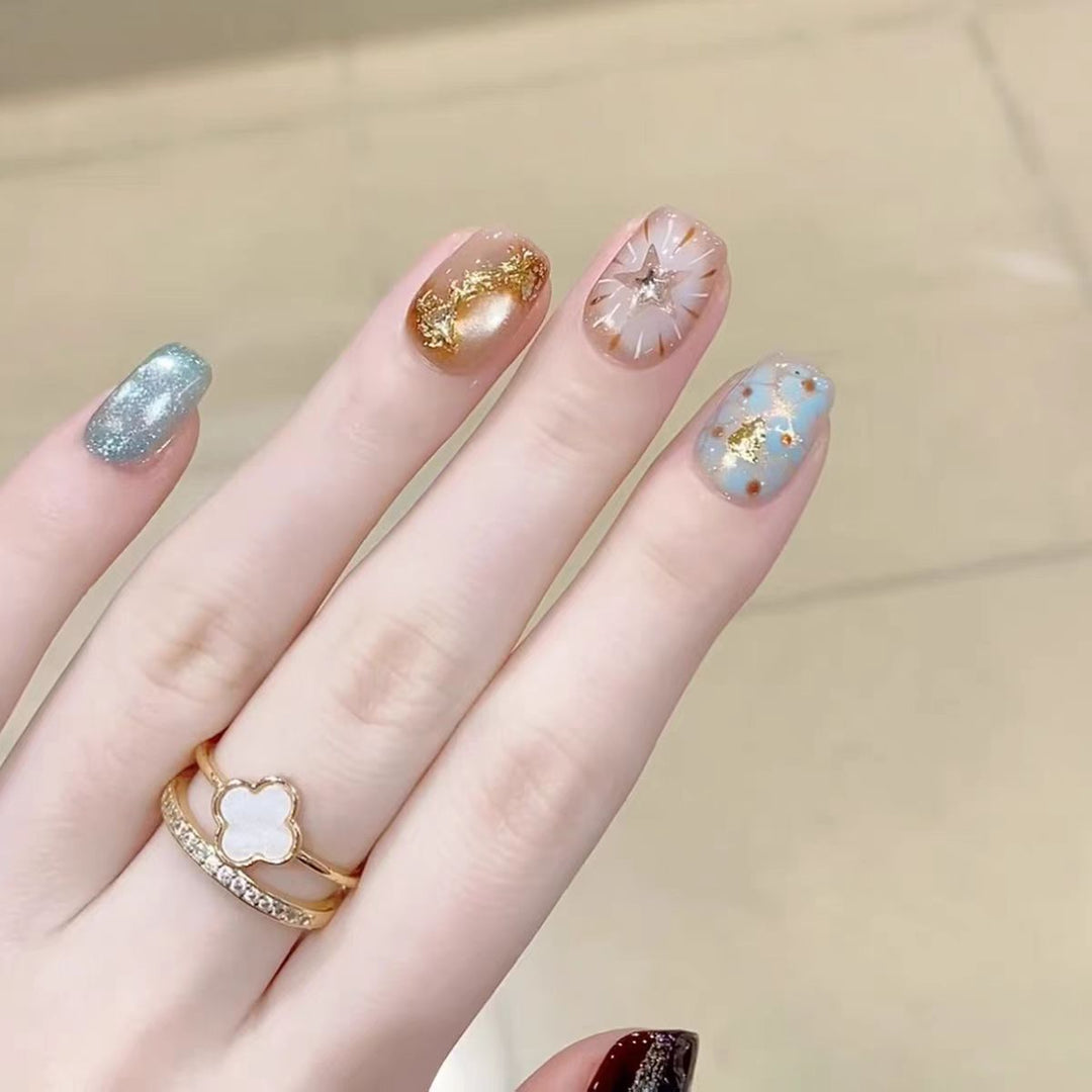 Artistic Press-On Nail Set Kalsten