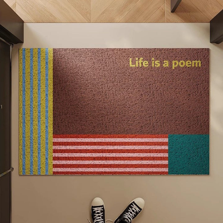 Inspirational Quote Doormat Kalsten