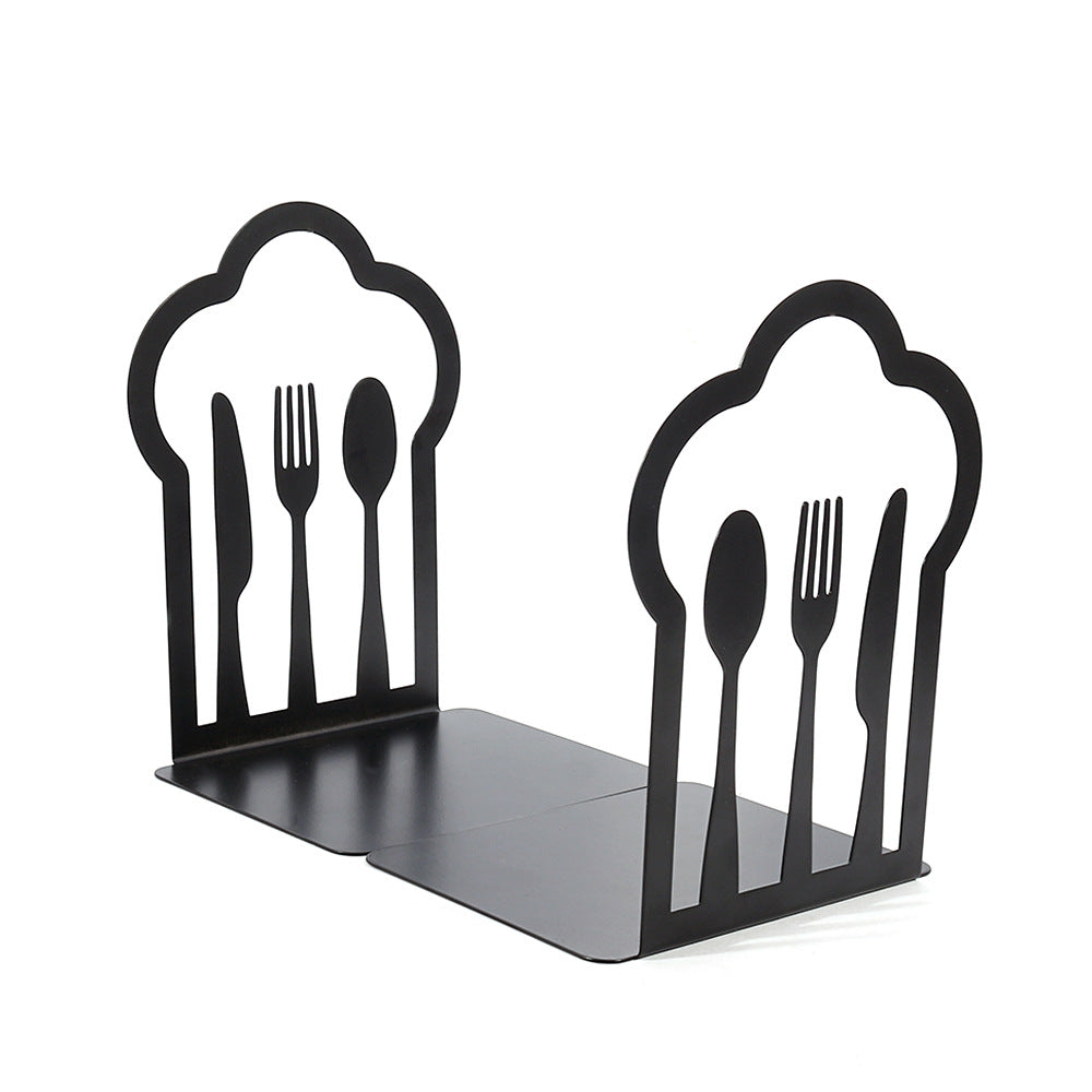 Culinary-Themed Decorative Bookends  1789526258