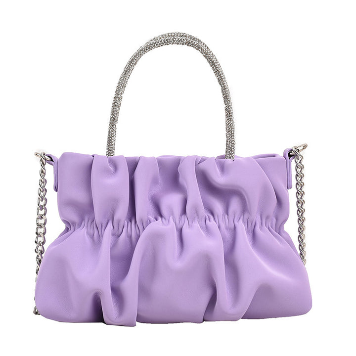 Elegant Ruched Handbag