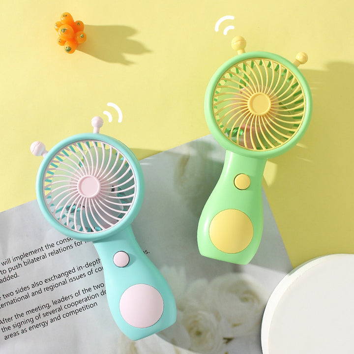 Ladies Portable Hand Fan with Ergonomic Handle and Quiet Operation Kalsten