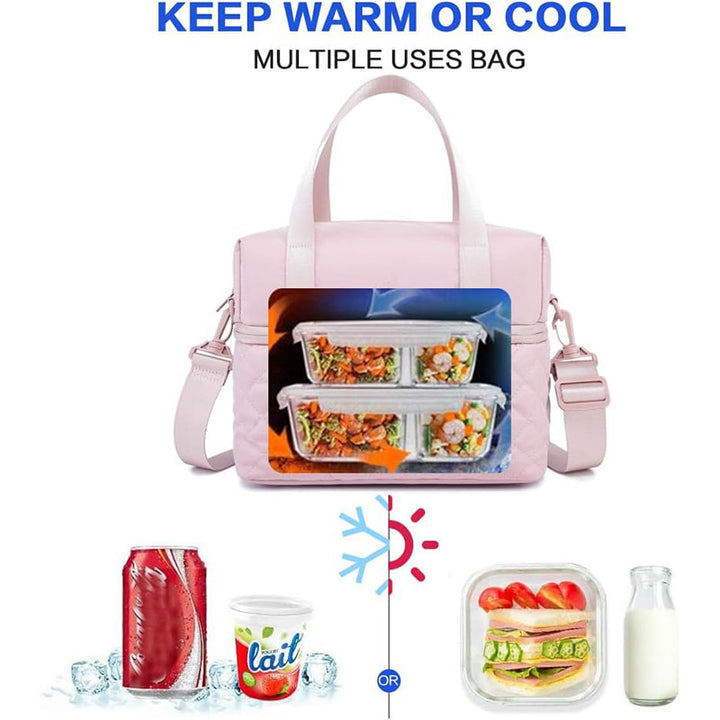 Practical Quilted Tote Bag Kalsten