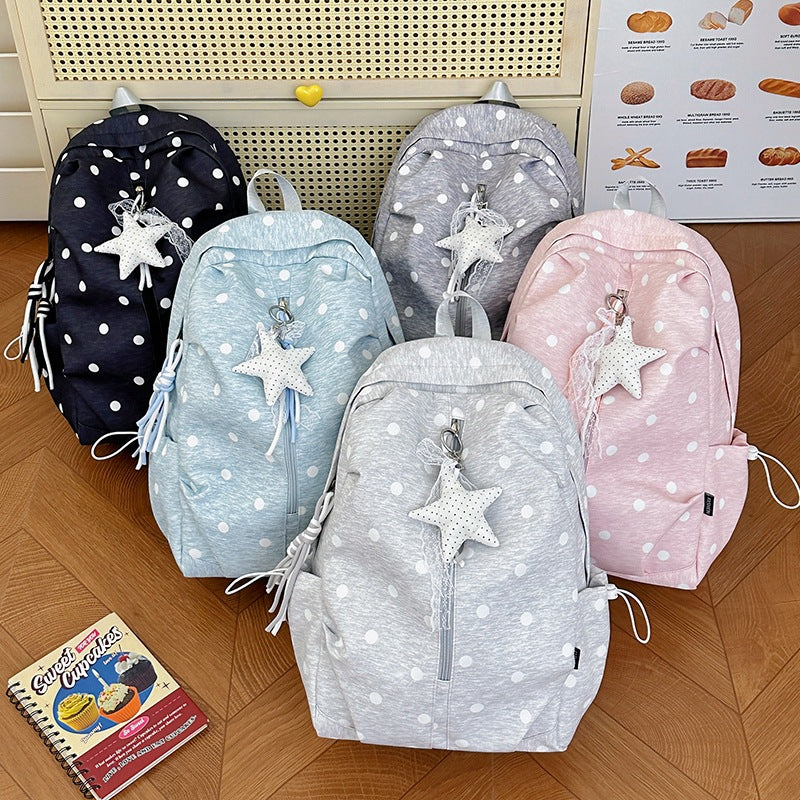 Playful Polka Dot Backpack Kalsten