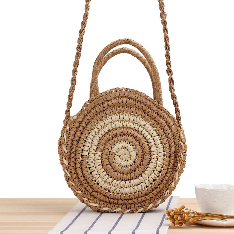 Round basket bag Kalsten