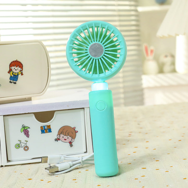 Women Portable USB Lamp Fan with Innovative Design Kalsten