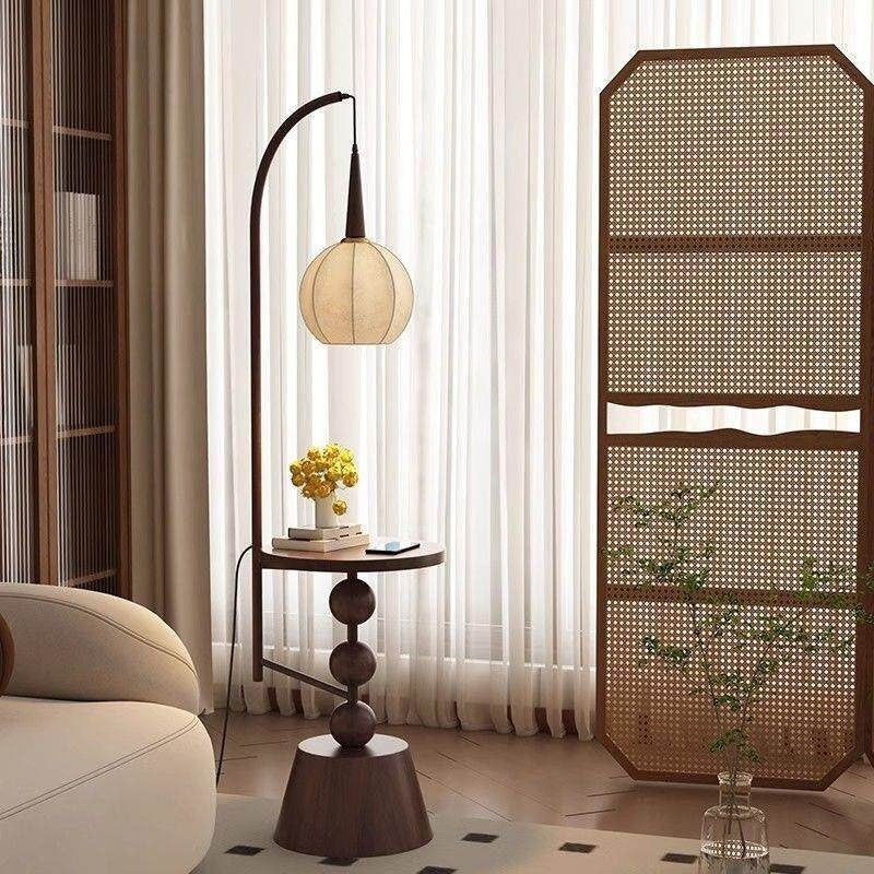 Modern Decorative Floor Lamp with Curved Design