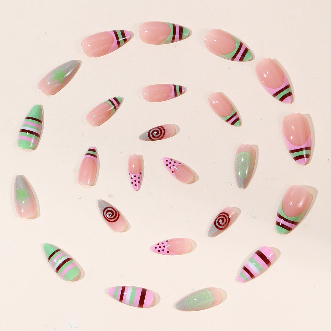 Artistic Gel Nail Art Extensions Kalsten