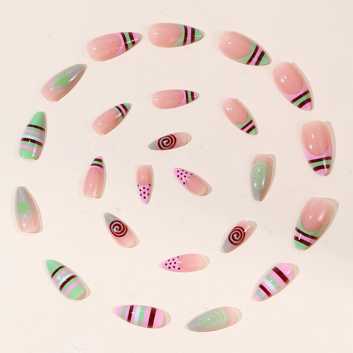 Artistic Gel Nail Art Extensions Kalsten