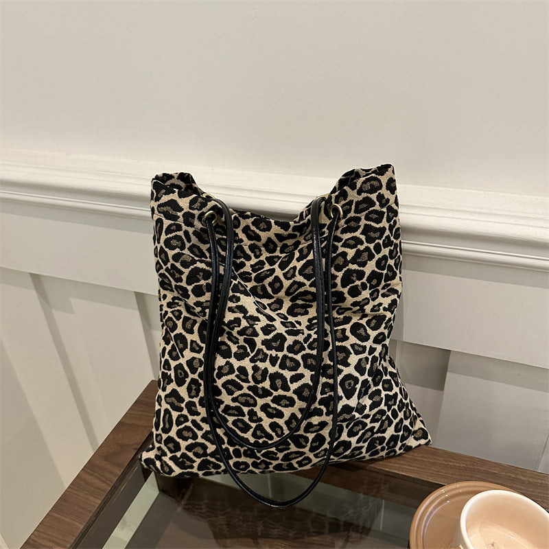 Stylish Animal Print Tote Bag