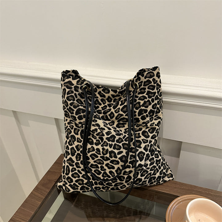 Stylish Animal Print Tote Bag