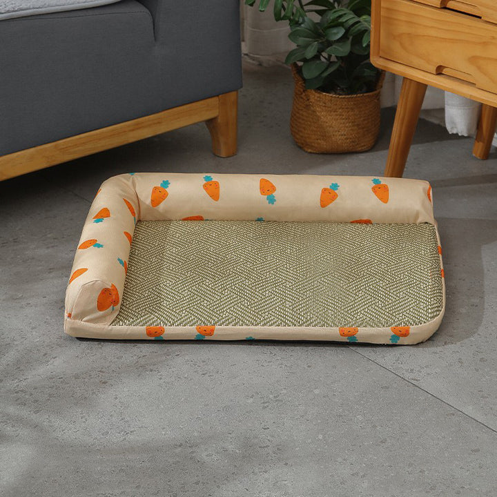 Women Cozy and Stylish Pet Bed with Elevated Edges Kalsten