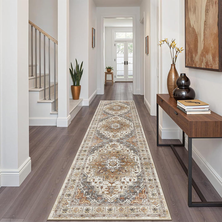 Vintage-Inspired Runner Rug