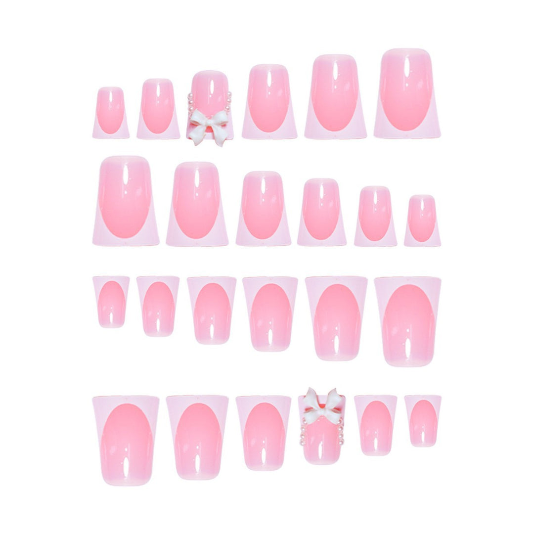 Designer Bow-Embellished Nail Art Extensions Kalsten
