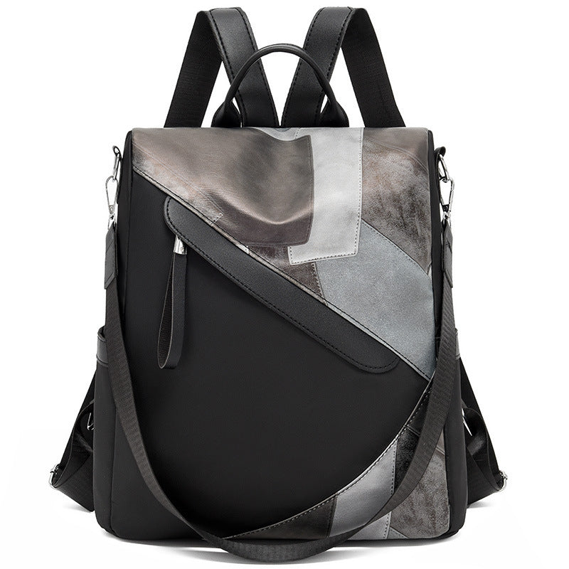 Stylish Patchwork Backpack