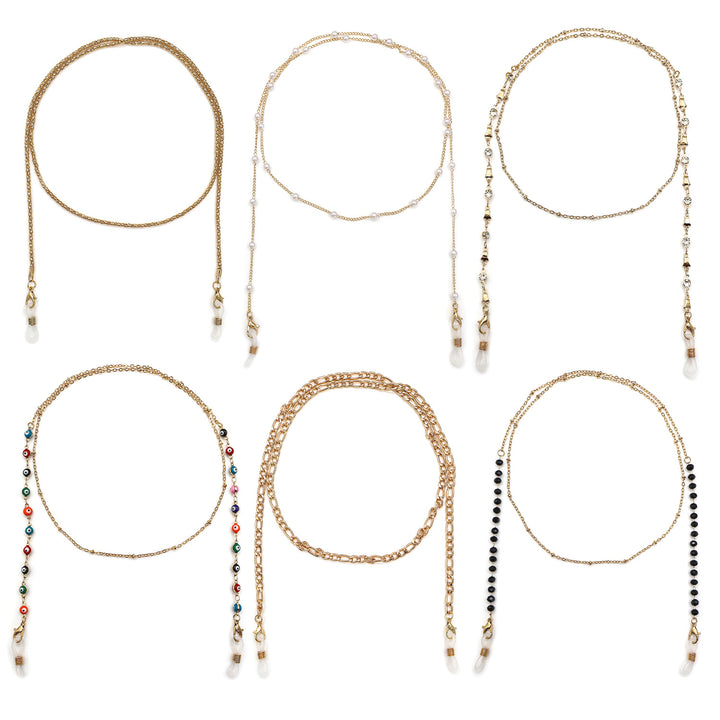 Elegant Crystal Eyewear Chain Kalsten