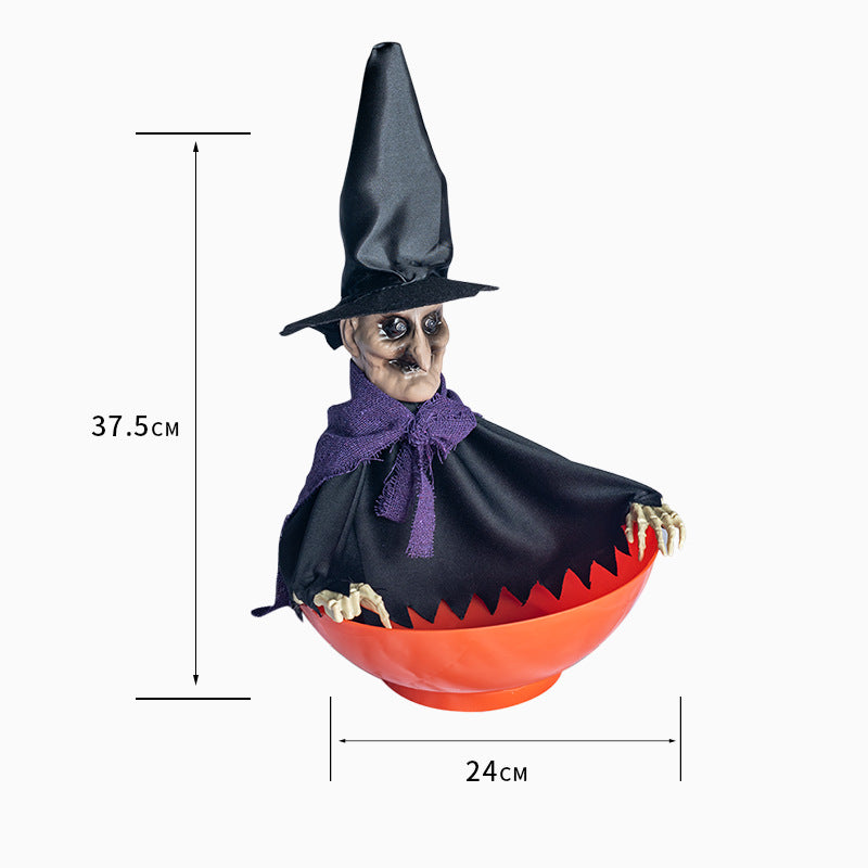 Halloween-themed Candy Bowl Decoration Kalsten