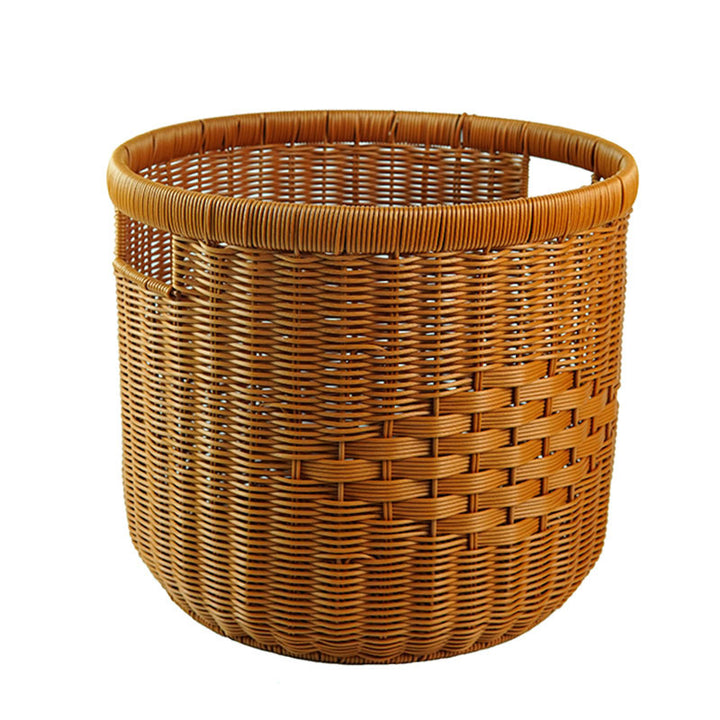 Stylish Round Woven Storage Basket Kalsten