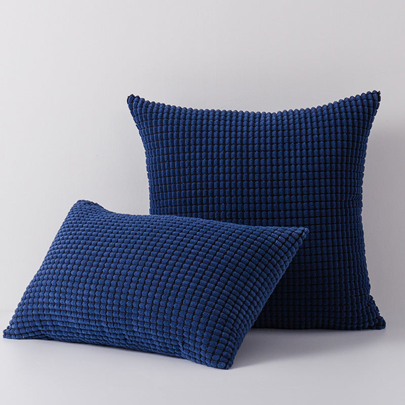 Textured Plush Decorative Pillow Set
