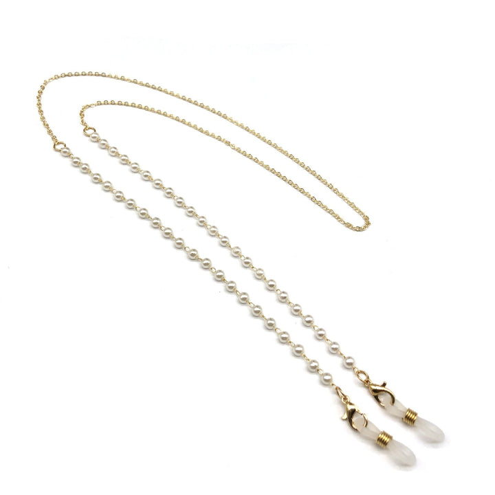 Pearl-Linked Eyewear Chain Kalsten