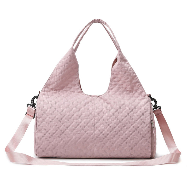 Quilted Multi-Functional Gym Bag