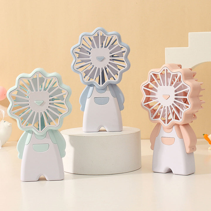 Ladies Portable Hand Fan in Original Animal Design Kalsten