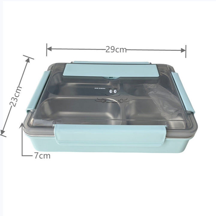 Multi-Compartment Stainless Steel Lunch Box