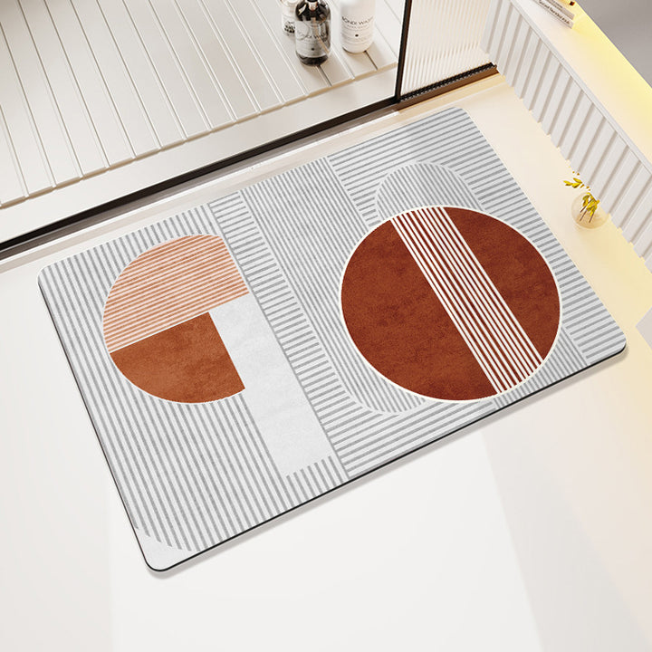 Abstract Patterned Area Rug Kalsten
