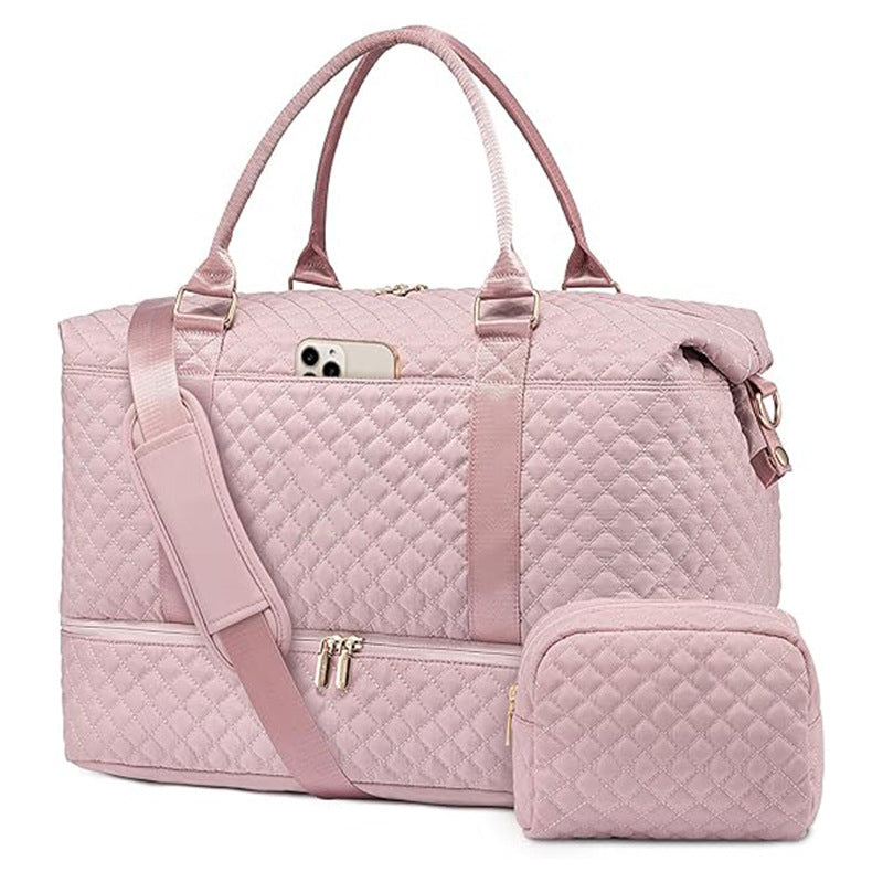 Versatile Quilted Weekend Bag Kalsten