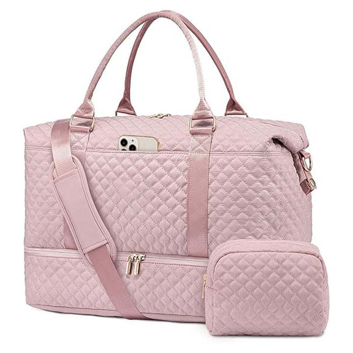Versatile Quilted Weekend Bag Kalsten