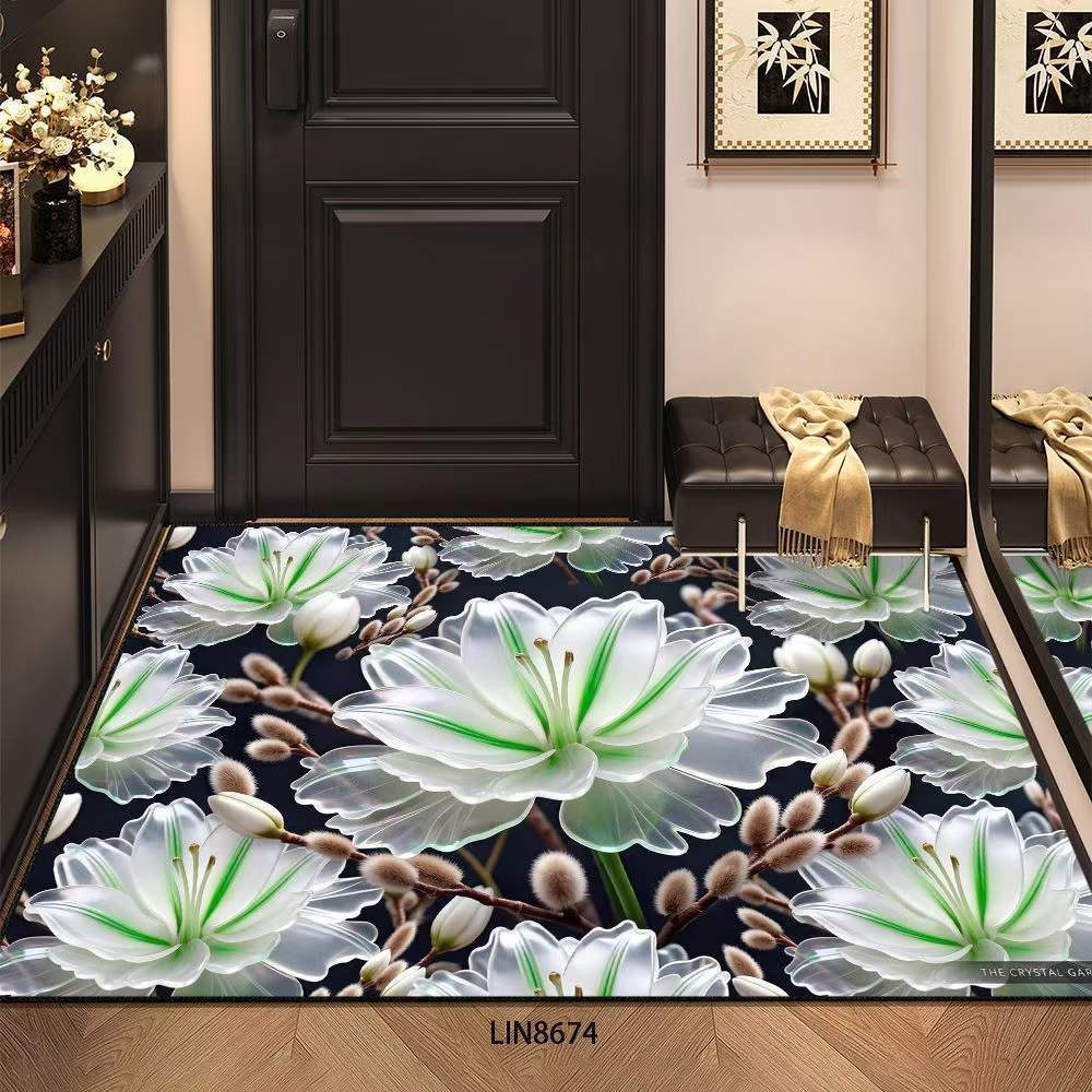 Floral Design Area Rug Kalsten