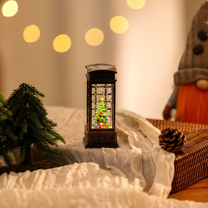 Nostalgic Christmas lantern with LED lighting Kalsten