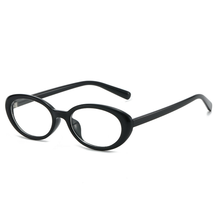 Retro-Inspired Cat-Eye Sunglasses with Transparent Frames Kalsten