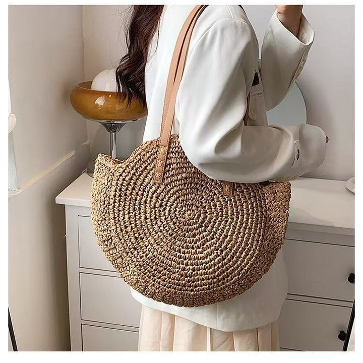 Braided Round Bag Kalsten