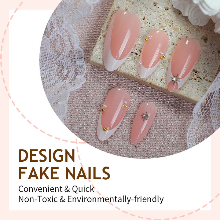 Artificial nail set with elegant Swarovski elements Kalsten