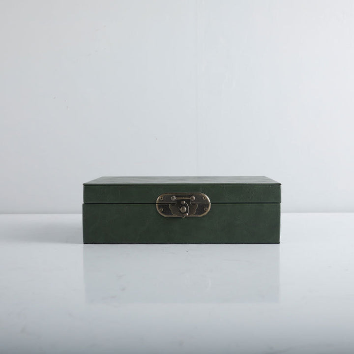 Decorative Storage Boxes with Textured Accents