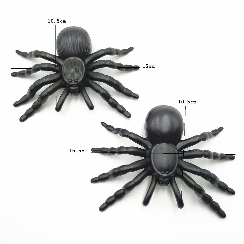 Realistic Halloween Spider Figurines Kalsten